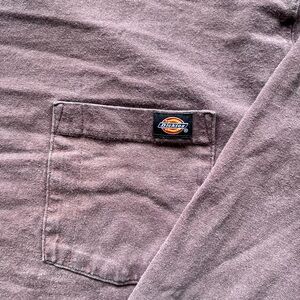 Dickies Dusty Mauve Crew Neck Long Sleeve Tee